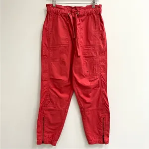 Free People Movement Orange Spring Trekker Jogger Pants Hot Sauce thumbnail 2