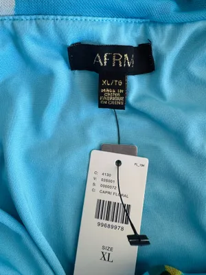 Anthropologie AFRM Bonnie Halter Square-Neck Mini Dress Size XL thumbnail 11