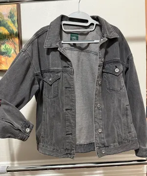 Wild Fable Black Jean Jacket Oversized thumbnail 1