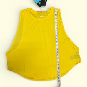 NWT FOUR LAPS Yellow Tank Top Size Large thumbnail 13