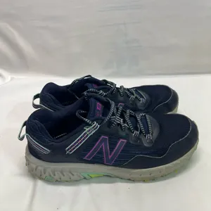 New Balance Sneaker Navy/Purple Rugged Design‎ W/Traction for Trails/Walking 10 thumbnail 4