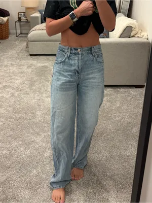 pistola Cuffed Jeans in Light Blue Wash thumbnail 6
