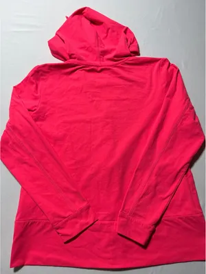 Bright Pink Grey's Anatomy Zip-Up Hoodie - Size Large, Comfy thumbnail 2