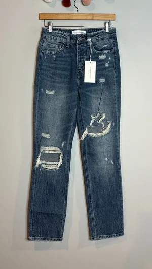 Vervet NWT Flying Monkey distressed jeans thumbnail 1
