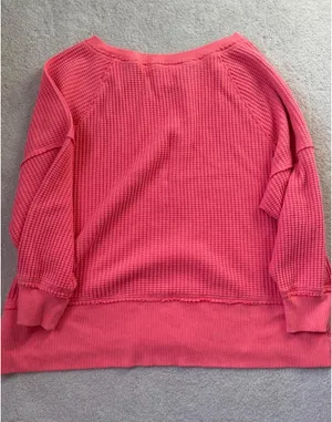 American Eagle Off-The-Shoulder Crewneck thumbnail 2