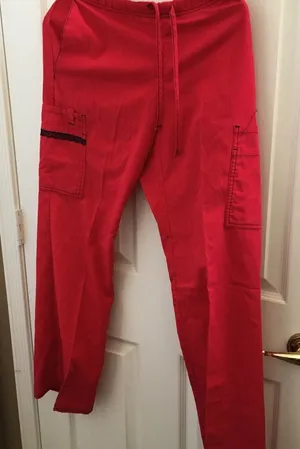 FINAL MARKDOWN Sb scrubs lace trim scrub pants xs thumbnail 1