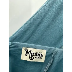 Show Me Your Mumu‎ Womens Blue Maxi Gown Size M Wedding Bridesmaid Event Flutter thumbnail 8