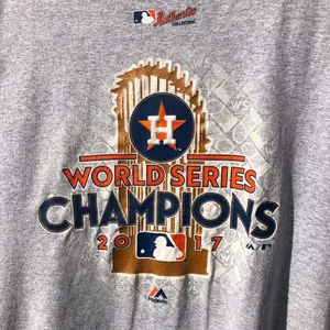 Houston astros World Series shirt 2017 XL thumbnail 2