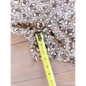 Roberto‎ Cavalli Silk Leopard Print Shorts Women Brown IT 44 US 8 thumbnail 8