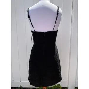 Abercrombie & Fitch Black Tweed Dress Size Small thumbnail 5