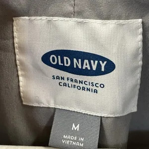 Old Navy‎ Womens M Peacoat Wool Blend Gray Winter Coat Jacket Double Breasted thumbnail 9