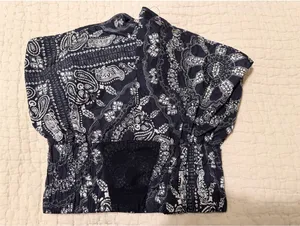 Paisley Free People Movement High Waist Shorts, Size XS thumbnail 4