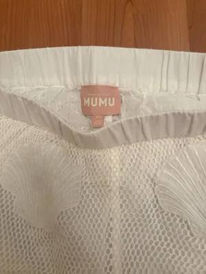 Show Me Your Mumu White Mesh Seashell Set Size XS/S thumbnail 9