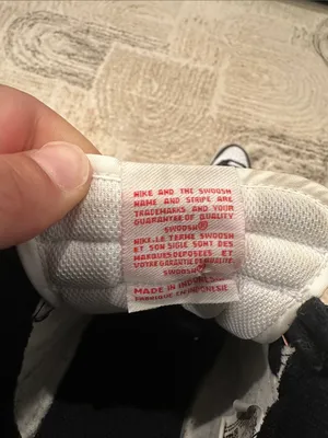 Nike Black and White High-Top Sneakers thumbnail 7