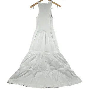 J. Crew Vintage‎ rib high-neck cutaway tank dress with poplin skirt XXS NWT thumbnail 2