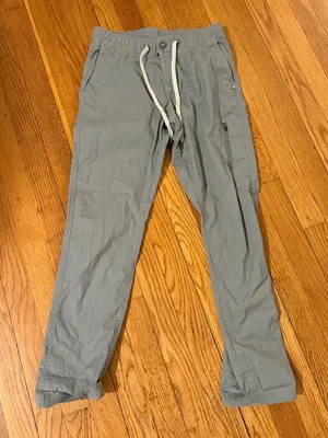 Vuori rip stop drawstring pant army green size XS thumbnail 1
