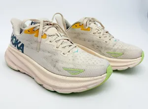 Hoka One One Clifton 9 Running Shoes Sneakers Vanilla/Astral thumbnail 1
