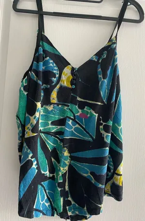 Ecote Multicolor Patterned Top thumbnail 1