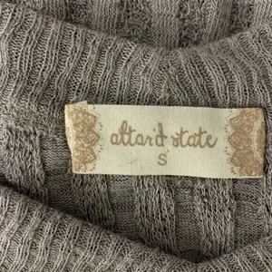 Altard‎ State Top Small Tan Long Sleeve Casual Boho Preppy Cozy thumbnail 5