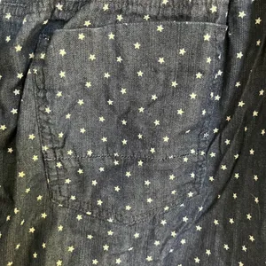 Catherines Star Print Denim Skort Blue Cotton Plus Size 18W Mini‎ Skirt Shorts thumbnail 9