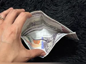 100 dollar bill themed wallet thumbnail 5