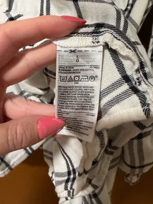 GAP Plaid Wrap Top thumbnail 3