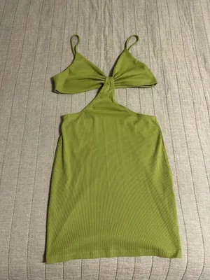 Shein Dress Green thumbnail 3