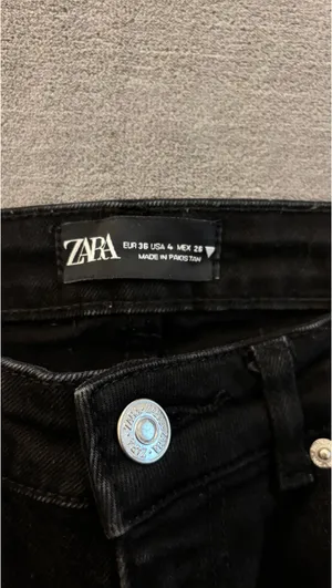 ZARA Straight-Leg Jeans High-Rise thumbnail 3