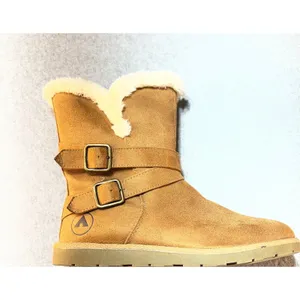 Womens Airwalk Brown Suede, Winter Mid-Boot Size 9 thumbnail 2