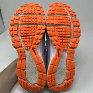 Nike‎ Revolution 2 Gray Orange Lace Up Running Athletic Shoes Women's Size 7 thumbnail 10