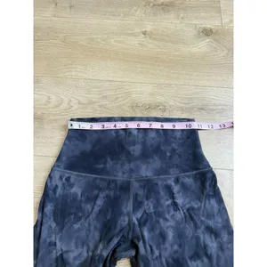 EUC Womens Lululemon Align HR Short 8" Size 4‎ Diamond Dye Pitch Graphite Grey thumbnail 7