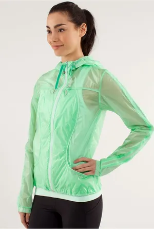 Lululemon Transparent-See Jacket
Fresh Teal / Very Green thumbnail 1