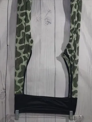 Rave Wear Animal Print Rodeo Rave Clubwear Festival Chaps thumbnail 5