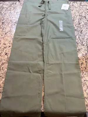 Cherokee Unisex Fit Olive Green Scrub Pants thumbnail 4