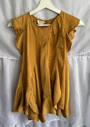 Koch Sleeveless Ruffle Blouse thumbnail 1