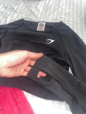 Gymshark Cropped Long Sleeve thumbnail 3