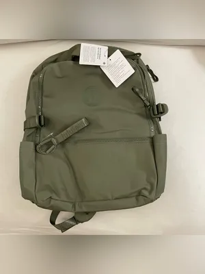 Lululemon NWT New Crew Backpack 22L Water Repellent Green thumbnail 7