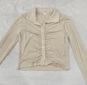 Garage button up blouse thumbnail 2