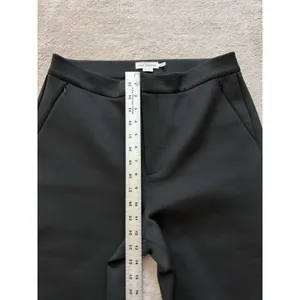 Good American Women'sS cuba Boss Straight Trouser Black Pants Stretchy Sz 12 thumbnail 9