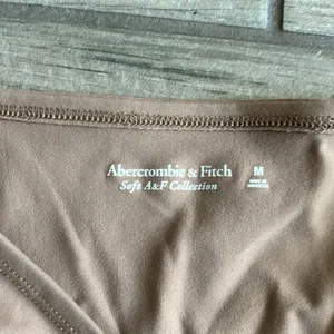 Abercrombie & fitch soft A&F collection long sleeve thong bodysuit thumbnail 4