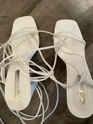 Princess Polly White Billini Virden Heels thumbnail 4