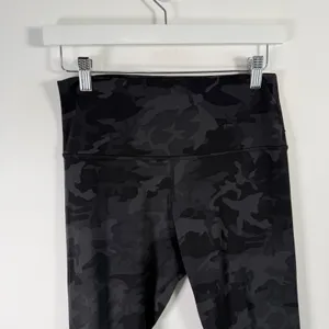 Lululemon Align High Rise Leggings 25" Incognito Camo Grey Gym Active‎ Womens 8 thumbnail 3