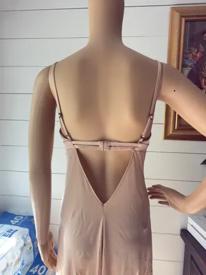 Victoria's Secret Elegant Women's Slip Dress – Blush Pink Sz M thumbnail 6