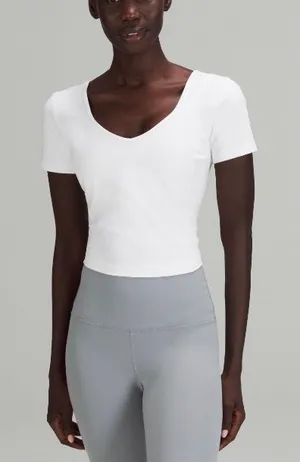 Lululemon Align White Shirt thumbnail 1