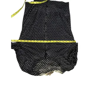 Loft Navy Polka Dots Button Up Cardigan Sweater Women's Size‎ Large Lightweight thumbnail 11