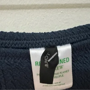 139 J.Crew | NWT Women’s Bikini Bottom Textured Dark Navy (size S) thumbnail 5