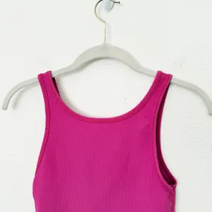 [Lululemon] Sonic Pink Power Pivot Ribbed Reversible Cropped Workout Tank Size 2 thumbnail 5