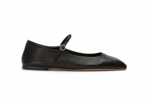 Tony Bianco BAMBI flats in BLACK VENICE, size 5.5 thumbnail 1
