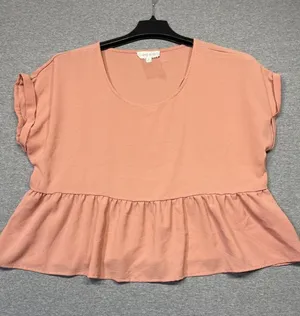 Women's Hippie Rose Pink Top XL thumbnail 1