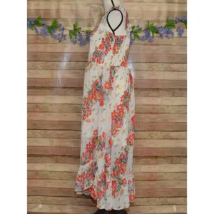 NWT Maurices Floral Smocked Tiered Ruffle Sleeveless Midi Dress Size XL Cottage thumbnail 6